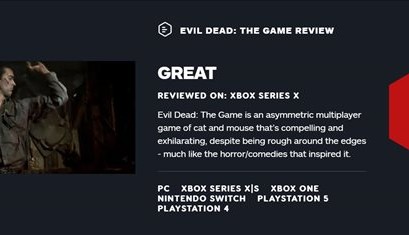 《鬼玩人：游戏》IGN 8分 略欠打磨，但完美展示电影