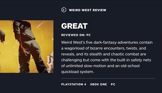 对策RPG《诡野西部》IGN 8分 不辜负其名，具有趣味性