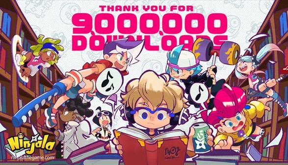 《泡泡糖忍战》下载量打破900万 官方赠送100忍币