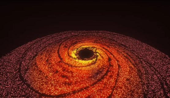 玩家在《我的国际》复原银河系黑洞 可望不行及的伟力