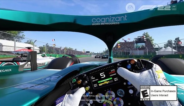 《F1 22》加拿大维伦纽夫赛道VR视角展现 感同身受